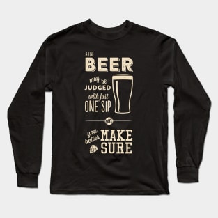 A fine beer Long Sleeve T-Shirt